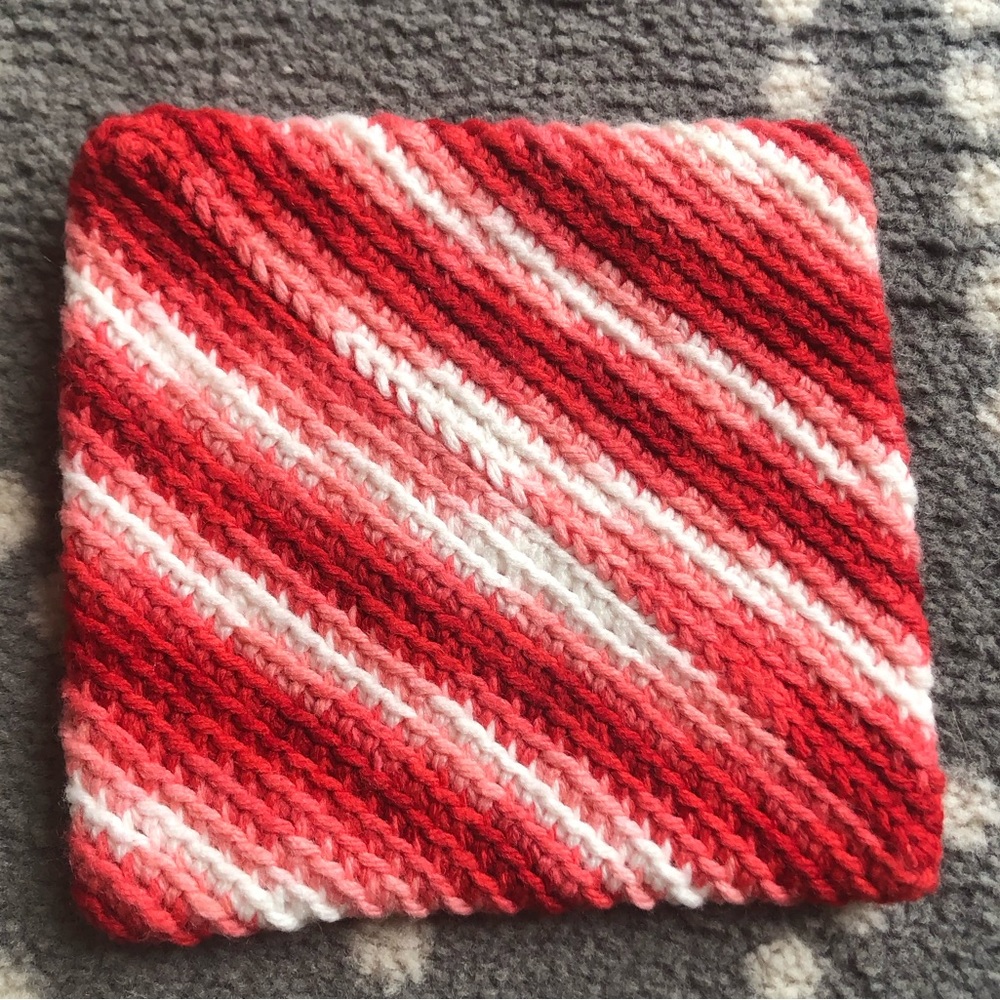 💗VINTAGE - Grandma Crochet Hot Plate Pot Holder